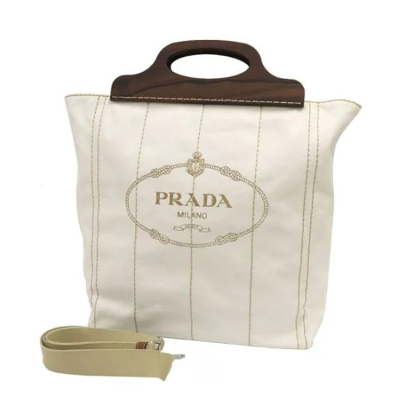 Prada Handbags - Prada Canapa Handbag